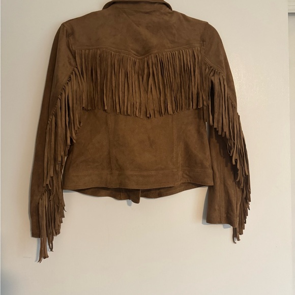 Hollister Tan Fringe Jacket - Picture 2 of 4